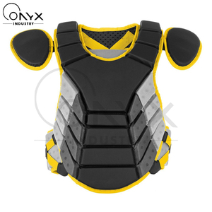 Protection de poitrine pour le baseball, rembourrée, respirante, sangles réglables, design léger, résistante aux chocs, pour l'abdomen et les épaules - Product Image 3