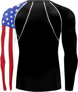 Rashguard ชุดชายหาดแขนสั้นแขนยาวสำหรับผู้ชายผู้หญิงชุดโต้คลื่น - Product Image 6