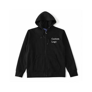 Logo personnalisé Styles 100% coton mélangé Design Marque Hommes Hiver Pull Surdimensionné Sweat À Capuche Sweat À Capuche Brodé Hommes Hoodies - Product Image 6