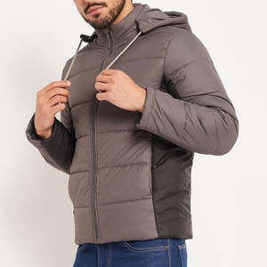 Chaqueta Larga de Lona para Hombre con Impresión de Logotipo Personalizado, Chaqueta de Invierno de Alta Calidad en Color Único - Product Image 5