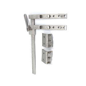 Retractor de esparcidores de costillas Burford al por mayor con 2 pares de cuchillas Retractor de esparcidores de instrumentos quirúrgicos de acero alemán - Product Image 5