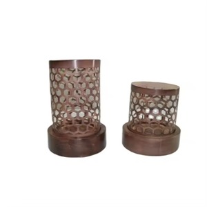 Soporte Tapper de madera y portavelas de diseñador único de alta calidad para decoraciones de aniversario de bodas y hogar - Product Image 3