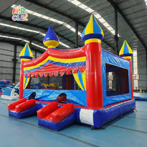 Château Gonflable Commercial avec Parcours Obstacles et Panier Basket, Double Entrée pour Fêtes Enfants - Product Image 4
