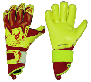 Gants de gardien de but de football professionnels en latex respirant pour l'extérieur avec fermeture à scratch - Product Image 2