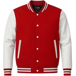 Men's Fashion Varsity <b>Jacket</b> Casual Regular Fit Letterman <b>Baseball</b> <b>Bomber</b> <b>Jackets</b> - Product Image 5