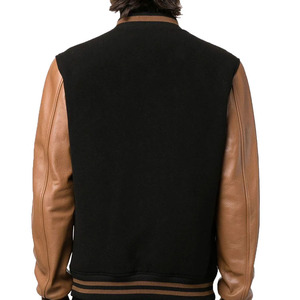 Best Men's Varsity Jacket Trending Winter Style avec coupe parfaite et matière en laine cousue État neuf - Product Image 4