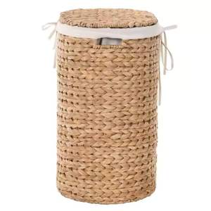 Panier de rangement pour jouets en jacinthe d'eau fait à la main Organisateur durable écologique en gros pour les chambres de pépinière Hôtels et les acheteurs au détail - Product Image 5