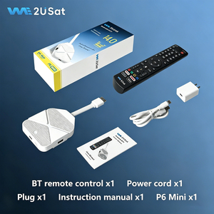 2026 We2usat P6 Mini 4GB 64GB <b>Android</b> 14.0 TV Stick S905Y4 WiFi6 BT5.0 6K Smart Streaming Player Mini TV <b>Box</b> Dongle VS Vseebox - Product Image 6