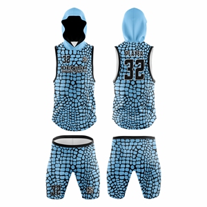 High Quality Breathable Quick Dry <b>Compression</b> Sleeveless Football Uniforms 7 Piece Set Custom Logo Team Name Printed Sublimated - Product Image 1