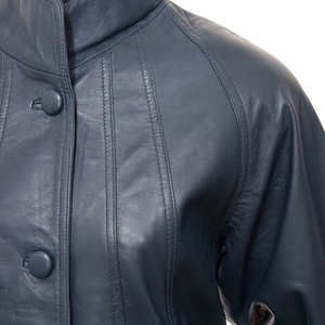 แจ็คเก็ตหนังผู้หญิงรุ่นใหม่ปี 2026 ดีไซน์ทันสมัย กันลม ระบายอากาศได้ดี ผลิตจากหนังแท้ - Product Image 3