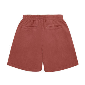 กางเกงขาสั้นผ้าฝ้ายเฟรนช์เทอร์รี่สำหรับผู้ชายกางเกงขาสั้นทรงแบ็กกี้ซีดจางใส่ในฤดูร้อน - Product Image 2