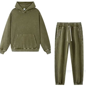 Survêtement personnalisé pour femmes contraste point rose fermeture éclair à capuche ensembles unisexe Patchwork brodé Patch à capuche ensemble court - Product Image 2