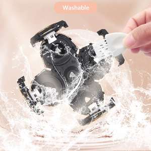 Recortadora Eléctrica Profesional para Mujer, Set de Aseo, Resistente al Agua IPX7, Depiladora de Barba con 5 Cabezales Flotantes, Afeitadora para Rostro - Product Image 1