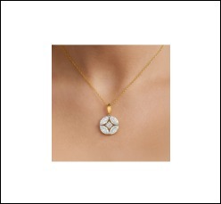 Colgante de Corona de Reina con Diamante CVD Cultivado en Laboratorio de Oro Puro de 18 Quilates, 2.38 Ct, Claridad EF VS VVS, Joyería Ligera - Product Image 4