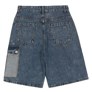 Vente en gros de jeans cargo décontractés d'été personnalisés shorts baggy en denim de grande taille pour hommes vêtements de ville d'extérieur pour hommes - Product Image 6