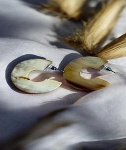 Nouveau design!!! Boucle d'oreille en corne de buffle d'eau/bijoux de boucle d'oreille/boucle d'oreille en vrac de mode de f s international - Product Image 4