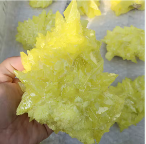 Venta al por mayor de piedra áspera de azufre amarillo natural de Turquía - Product Image 3