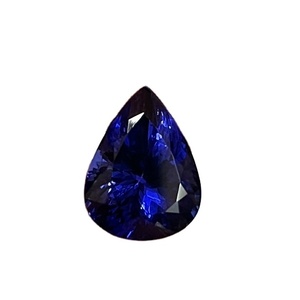 Gema Natural de tanzanita, color azul real, alta calidad, en forma de pera, hecha a la medida, 10,20 quilates, suelta, por Sadiya internacional - Product Image 1