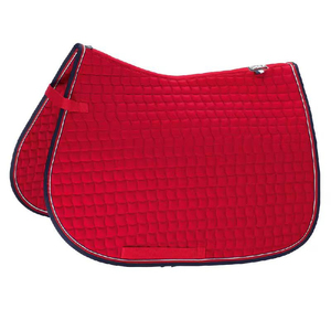 Tapis de selle matelassé personnalisé 2026 pour chevaux avec doublure en polaire, en coton et polyester, taille et design personnalisables - Product Image 3