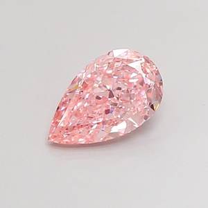 Diamante Cultivado en Laboratorio, Color Rosa Intenso, Corte Pera, 1.25ct, VS2 - Product Image 1