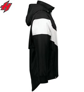 เสื้อแจ็คเก็ตฮู้ดกันลมน้ำหนักเบาสำหรับผู้ชายปี 2023 ระบายอากาศได้ดี พร้อมบริการ OEM แบบกำหนดเอง ซิปแบบสวมหัวสำหรับฤดูใบไม้ผลิ - Product Image 3