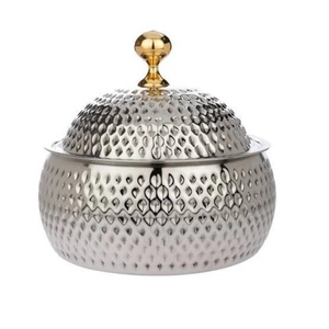 Marmite à fond épais pour cuisiner avec couvercle en relief, écologique, prête à conserver de délicieux plats pour les dîners - Product Image 5