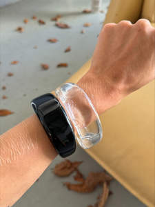 Handmade Luxury Resin Bangles for Ladies Stylish Fashion Accessory Smooth Polish Waterproof Custom Colors for Party Wedding Wear - Product Image 3