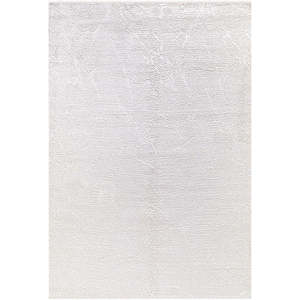 Blanco moderno Elkenz EK007 100% acrílico sin cobertizo fácil de limpiar alfombra duradera para dormitorio Estudio y habitaciones de niños-alfombras Depot - Product Image 1