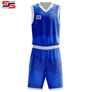 Ensemble de maillots de basket-ball unisexe personnalisés à séchage rapide, uniforme en maille respirante, conception de logo, impression par sublimation, vêtements de basket-ball - Product Image 5