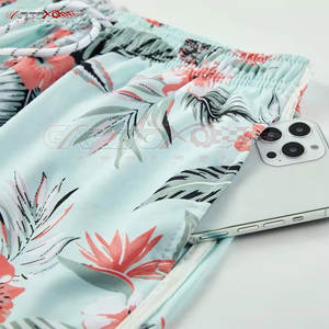 Shorts de Playa para Mujer de Cintura Alta y Transpirables con Cintura Elástica, Silueta Relajada, Talla y Color Personalizables - Product Image 5