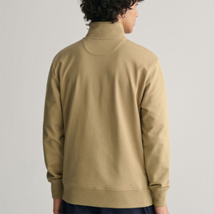 Sudadera de Alta Calidad para Hombre, Estilo Urbano, con Cierre, Cuello Alto, Felpa Gruesa, Media Cremallera, Cuello Alto - Product Image 2