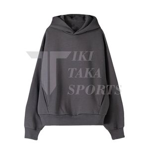 เสื้อมีฮู้ดผู้ชายใส่ได้ทั้งชายและหญิงผ้าคอตตอนสุดหรูมีโลโก้ออกแบบได้ตามต้องการชุดวอร์มผ้าฟลีซปักลายน้ำหนักมากสำหรับฤดูหนาว - Product Image 1