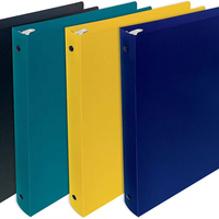 Carnet à feuilles mobiles à couverture rigide A4/A5/A6/A7/B5 personnalisé avec couverture en spirale transparente Produits de classement