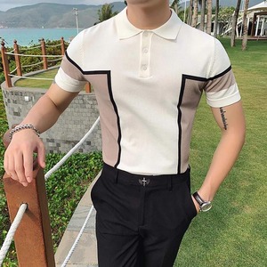 <b>Half</b> Sleeves Knitted Custom Made Wholesale Polo T <b>Shirts</b> / New Style High Quality Pure Cotton Custom Breathable Men Polo <b>Shirts</b> - Product Image 3