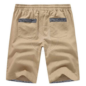 กางเกงวิ่งขาสั้นลำลองผู้ชายดีไซน์ล่าสุด ผ้าโพลีเอสเตอร์/คอตตอน แห้งเร็ว ปรับแต่งได้ - Product Image 2