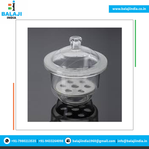 Desecadores de vidrio de borosilicato superventas, cristalería de prueba de laboratorio de diseño simple, suministro de laboratorio duradero para control de humedad - Product Image 4