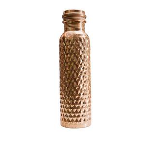 Botella de diseño liso, martillo, chapado en cobre - Product Image 1