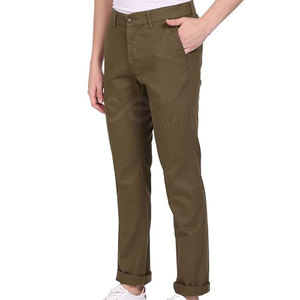 Pantalon en toile 100% coton léger pour homme, taille mi-haute, poches latérales, style hip-hop, confortable, décontracté, pour l'extérieur, design OEM - Product Image 5