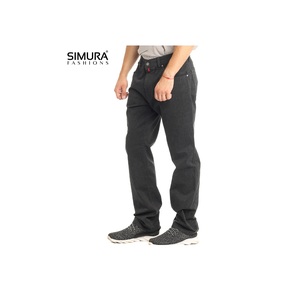 Nuevos Jeans de Hombre de Moda, OEM, de Secado Rápido, Rectos, Desgastados, Casuales, Sostenibles, Teñidos, de Peso Medio, con Spandex/Algodón - Product Image 1