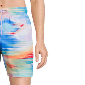 Shorts de Baño Ligeros para Hombre, Uso Casual al Aire Libre, con Impresión por Sublimación, Tejido de Lona Transpirable y de Secado Rápido, Color Sólido - Product Image 4