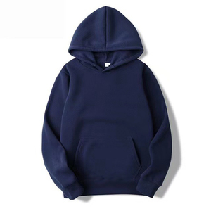 Sudadera con capucha térmica de punto de rizo francés de algodón 100% para hombre superventas patrón de estampado unisex pesado y de gran tamaño para invierno - Product Image 1