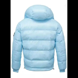 Chaqueta acolchada de algodón cálida al por mayor con capucha y cuello levantado, diseño de color sólido, chaquetas acolchadas de invierno de alta calidad para hombre 2026 - Product Image 6