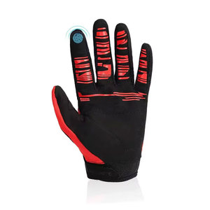 Gants en cuir de course élégants confortables pour motos Gants de course de moto à écran tactile Produit OEM - Product Image 3