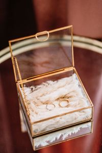 Nuevo joyero hexagonal tradicional de vidrio y metal hecho a mano para embalaje y exhibición, regalo perfecto - Product Image 2