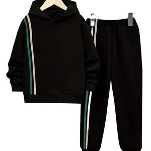 Chándal OEM de alta calidad, sudadera con capucha y joggers personalizados, conjunto de dos piezas, pantalones de chándal y sudadera con capucha de alta calidad para hombres y mujeres - Product Image 5