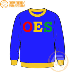 Commande personnalisée de l'étoile de l'Est sweat-shirt brodé en molleton de coton pull de haute qualité vêtements grecs OES sweat-shirts - Product Image 3