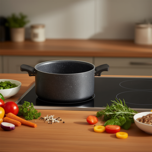 Cacerola Antiadherente de Aluminio Lagostina PERFORMA Gris Piedra 010253031024 de 24 cm - Product Image 3