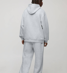 Prix d'usine – Sweat à capuche oversize brodé en 3D pour l'hiver, en tissu molletonné mi-lourd, style décontracté, pour garçons, style universitaire - Product Image 6