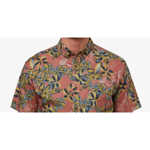 Camicia Casual da Uomo Jack O'Neill 'Hawaiian Dreams' a Maniche Corte, Traspirante, 100% Cotone Popeline e Lino, Taglia XX-Large (5XL) - Product Image 2