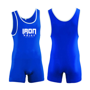 High Quality Professional <b>Men's</b> Wrestling Singlets Customized Factory Wholesale for Weightlifting Martial <b>Arts</b> Wear - Product Image 1